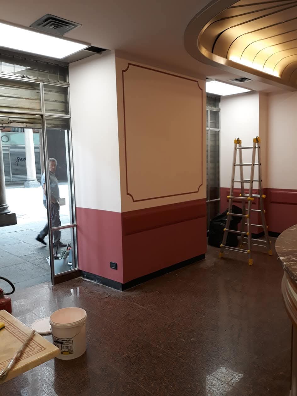 Decorazione d'interni a Torino realizzata da Shus Decorazioni — lavoro 24